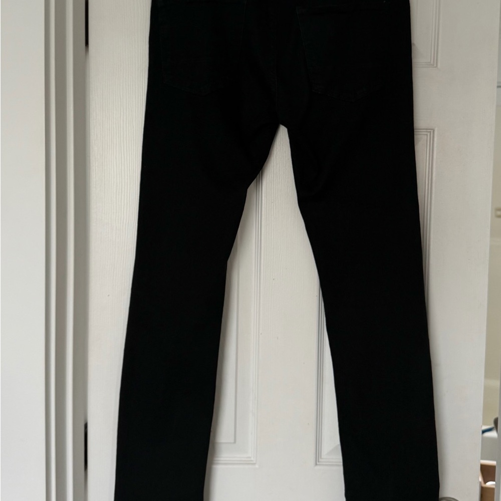 Truth Substance Stylish Black Skinny Jeans for Men 32/32 - Picture 13 of 16